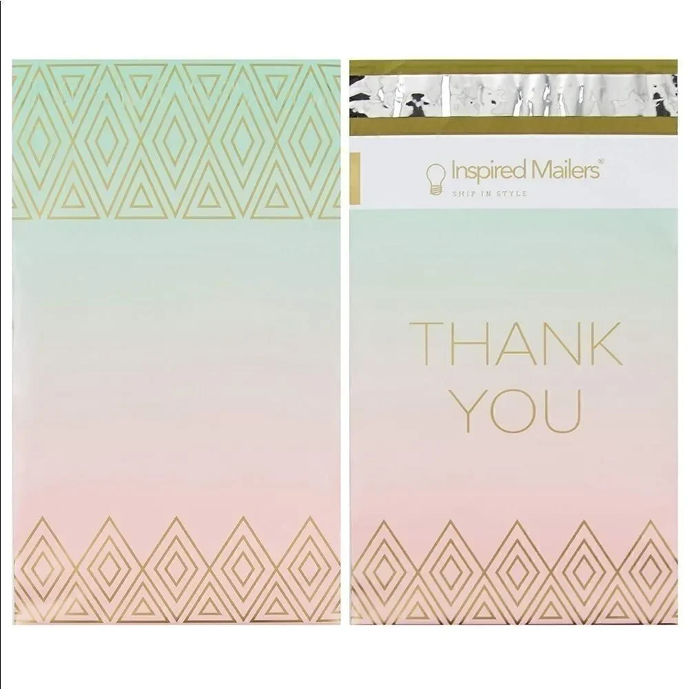 Poly Mailers MIX Cards 6x9 10x13 35pcs 35stickers